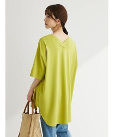 Green Parks 接触冷感バックカシュクールチュニック
