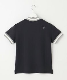 23区GOLF 【23Fondation/WOMEN】【吸水速乾/UVケア】ラインモックシャツ