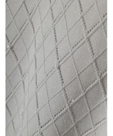 earth music&ecology アーガイルスカシパールニットプルオーバー