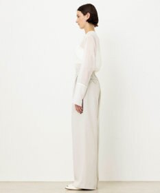 NAVE 【ReNAVE・洗える/UVカット】スパンポリエステル パンツ