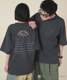 WEGO 【新柄追加/ユニセックス着用アイテム/SMLサイズ展開】TOMandJERRYグラフィックT（S）