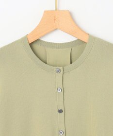 組曲 L 【6色展開・UVケア】クルーネックモダンカーディガン