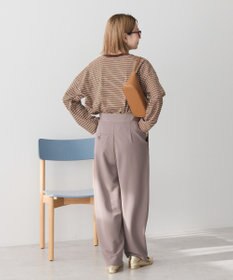 AMERICAN HOLIC カラーボーダークロップド丈プルオーバー