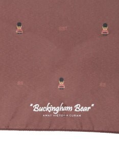 MOONBAT 【大きめ】マッキントッシュ フィロソフィー 折りたたみ傘 Barbrella 超軽量 約110g バッキンガムベア 55cm