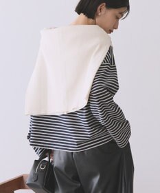 AMERICAN HOLIC カラーボーダークロップド丈プルオーバー