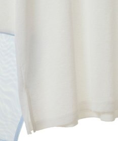 Green Parks Ｍｉｆｆｙ／袖配色シアーープルオーバー