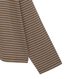 AMERICAN HOLIC カラーボーダークロップド丈プルオーバー