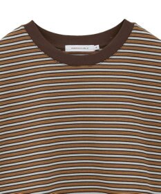 AMERICAN HOLIC カラーボーダークロップド丈プルオーバー