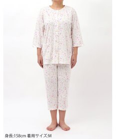 Wing 【数量限定　特別価格】 パジャマ 7分袖 8分丈 綿100％ 天竺素材 レディース EP8990 ウイング／ワコール