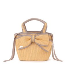 TOCCA BIG RIBBON SUMMER POCHETTE かごバッグ