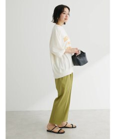 Green Parks ７分袖ロゴ裏毛プルオーバー