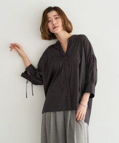 YECCA VECCA 【ORGABITS】5分袖スキッパーシャツ