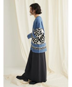 CRAFT STANDARD BOUTIQUE オルテガ柄ニットＺＩＰブルゾン