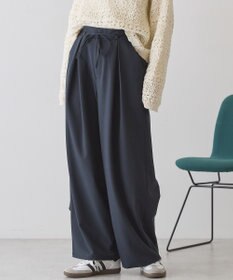 AMERICAN HOLIC リボン付きタックワイドパンツ