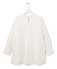 23区 S 【SLOW/一部店舗限定】フラワーエンブロイダリー ブラウス