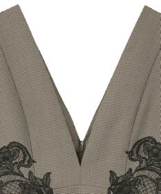 YECCA VECCA フラワーレースジャンスカ