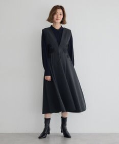 YECCA VECCA フラワーレースジャンスカ