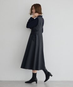 YECCA VECCA フラワーレースジャンスカ