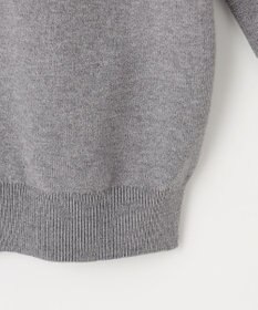 Feroux 【猫カフェMOCHAコラボ】しらたまくん刺繍 ニット