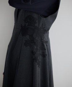 YECCA VECCA フラワーレースジャンスカ