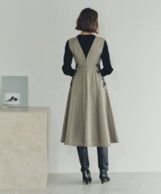 YECCA VECCA フラワーレースジャンスカ