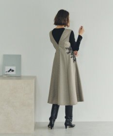 YECCA VECCA フラワーレースジャンスカ