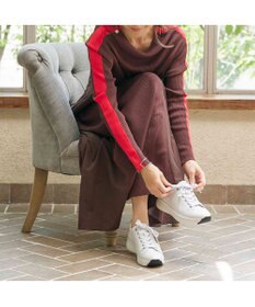 MODE ET JACOMO <MODE ET JACOMO>【軽量】レースアップ厚底スニーカー