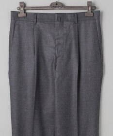 GOTAIRIKU 【保温性/ストレッチ/シワになりにくい】サキソニーストレッチパンツ_1タック(25年モデル）