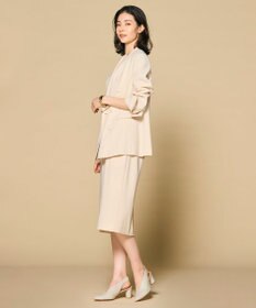 BEIGE， 【洗える・L-size】CINDY / クルーネックドレス