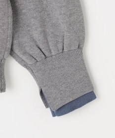 Feroux 【猫カフェMOCHAコラボ】しらたまくん刺繍 ニット