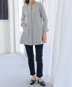 Tiaclasse 【裏起毛・洗える】マシュマロタッチデニムパンツ