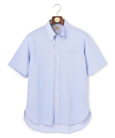 J.PRESS MEN 【吸水速乾 / 抗菌防臭 / 遮熱 / 防シワ】【J.PRESS OXFORD JERSEY】カノコインレイ半袖 シャツ / B.D.