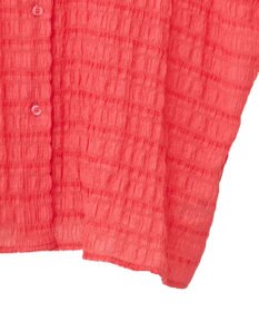 Green Parks シアーシャーリングフレンチスリーブシャツ