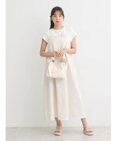 earth music&ecology バックリボンキャミワンピース