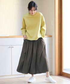 ANY 【洗濯機可】ライトウェイトクルーネックプルオーバー