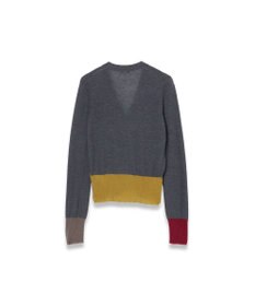 JOSEPH 【洗える】キャッシュエアー オーバーレイ　カーディガン