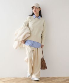 Green Parks 異素材コンビスタンドボアブルゾン