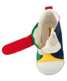 MIKI HOUSE HOT BISCUITS 【11.5-13.5cm】 顔ドン メッシュ素材 ファースト ベビーシューズ