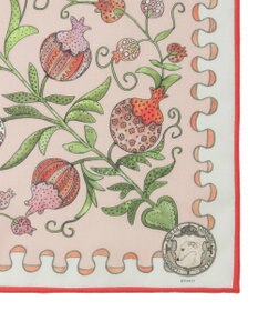 MOONBAT SWASH LONDON(スウォッシュロンドン） コットンハンカチーフ  BERRY 52×52 日本製