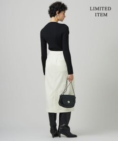 ICB 【WEB限定】 エクストラファインメリノ ボートネックプルオーバー