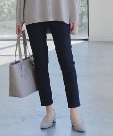 Tiaclasse 【裏起毛・洗える】マシュマロタッチデニムパンツ