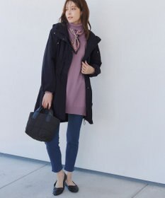 Tiaclasse 【裏起毛・洗える】マシュマロタッチデニムパンツ