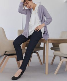 Tiaclasse 【裏起毛・洗える】マシュマロタッチデニムパンツ