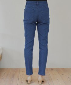 Tiaclasse 【裏起毛・洗える】マシュマロタッチデニムパンツ