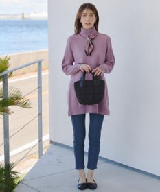 Tiaclasse 【裏起毛・洗える】マシュマロタッチデニムパンツ