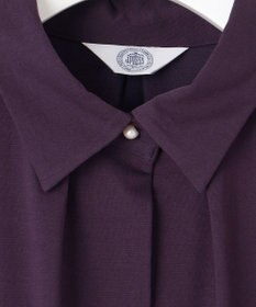 J.PRESS LADIES 【吸水速乾】OUKAプレーティング シャツカラー カットソー