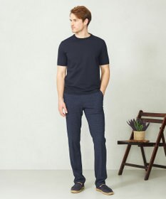 JOSEPH ABBOUD 【オーガニックコットン】ブロックサッカー Tシャツ