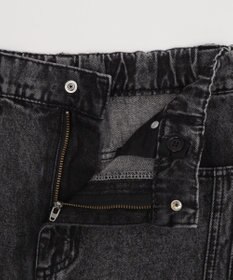 WEGO 【KIDS/150cm/160cm/ウエストゴム】イージー3Dバレルレッグデニムパンツ（JUNIOR）