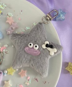 WEGO ミニお星さまモンスターぬいぐるみキーホルダー