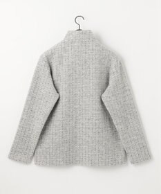 JOSEPH ABBOUD 【軽量/保温性】ウールミックスボアフリース ブルゾン